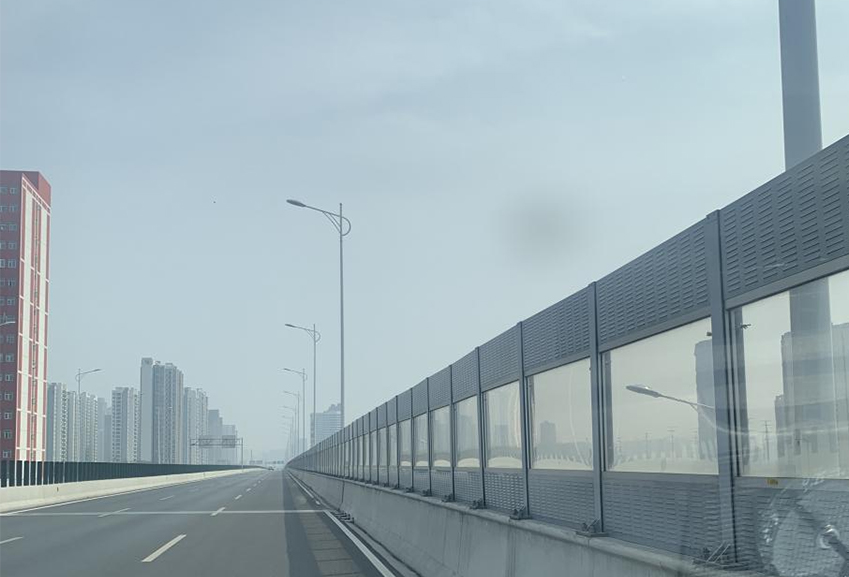 襄阳市东西轴线项目声屏障安装工程
